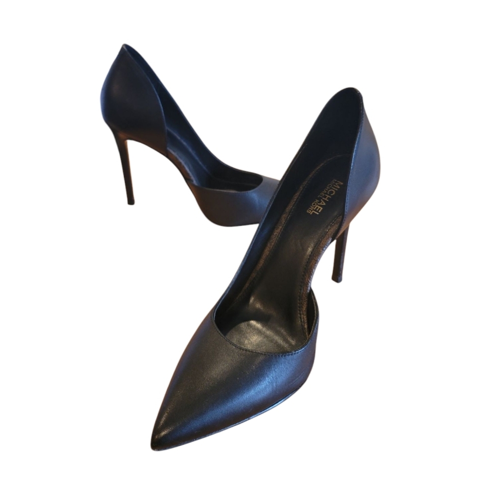 Michael Kots Dorsey Keke Black Stiletto Heels - Picture 9 of 12